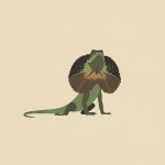Frilled-neck Lizard