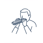 Harmonica Playing
