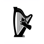 Harp Playing